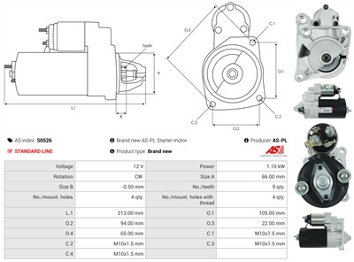 AS-PL S0526 EAN: 5902129015307.
