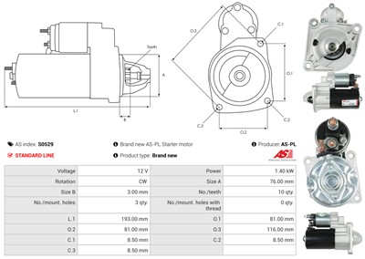 AS-PL S0529 EAN: 5902129015437.