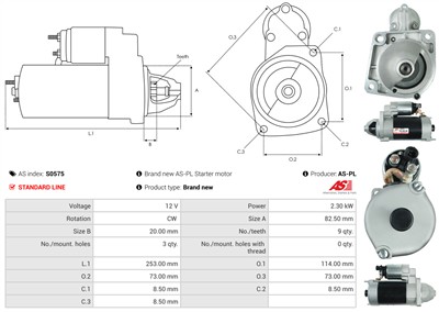 AS-PL S0575 EAN: 5902129028499.