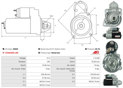 AS-PL S0602 EAN: 5902129038665.
