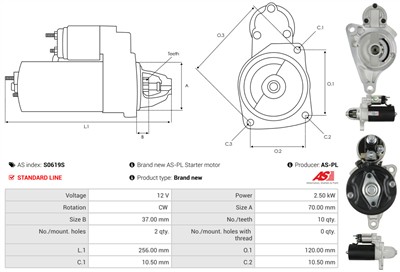 AS-PL S0619S EAN: 5902129047797.
