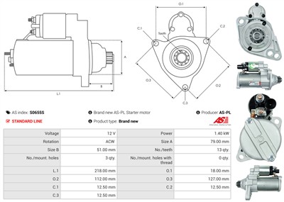AS-PL S0655S EAN: 5902129071112.