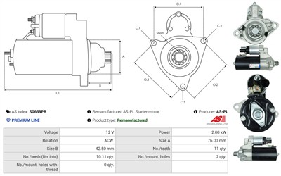 AS-PL S0659PR EAN: 5902129072515.
