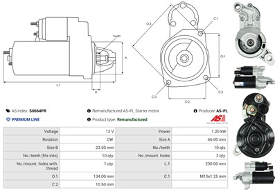 AS-PL S0664PR EAN: 5902129082859.