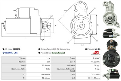 AS-PL S0680PR EAN: 5902129087984.