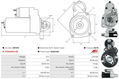 AS-PL S0747S EAN: 5902129107484.