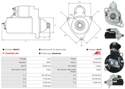 AS-PL S0941S EAN: 5902129207191.