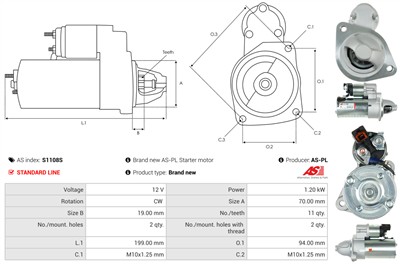 AS-PL S1108S EAN: 5902129118855.