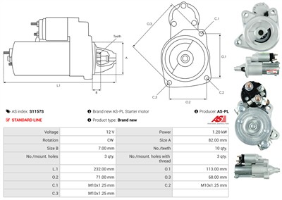 AS-PL S1157S EAN: 5902129059455.