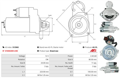 AS-PL S1256S EAN: 5902129143420.