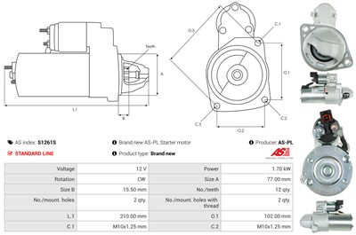 AS-PL S1261S EAN: 5902129149705.