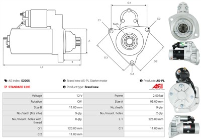 AS-PL S2005 EAN: 5901259421408.