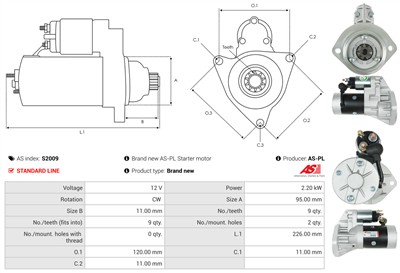 AS-PL S2009 EAN: 5901259421446.