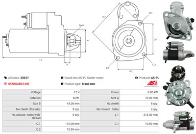 AS-PL S2017 EAN: 5901259421521.