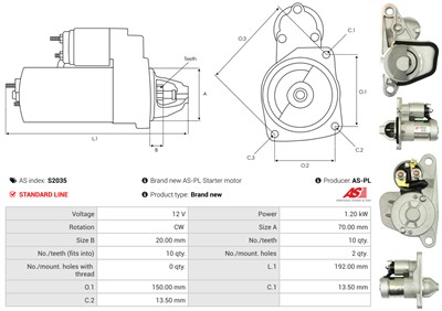 AS-PL S2035 EAN: 5901259468786.