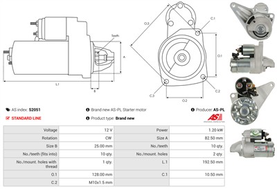 AS-PL S2051 EAN: 5901259488579.