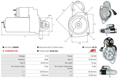 AS-PL S2084S EAN: 5902129107064.