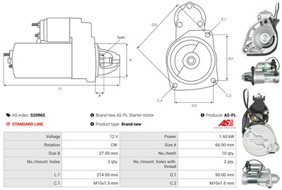 AS-PL S2096S EAN: 5902129119357.