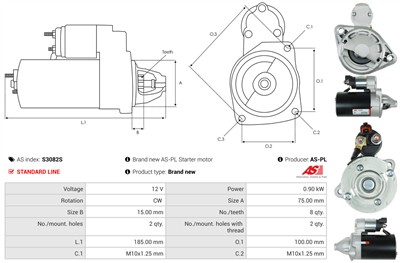 AS-PL S3082S EAN: 5902129119449.