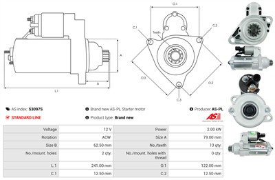 AS-PL S3097S EAN: 5902129059295.