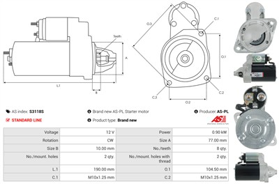 AS-PL S3118S EAN: 5902129106876.