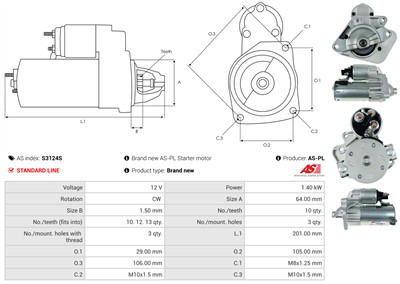 AS-PL S3124S EAN: 5902129050285.