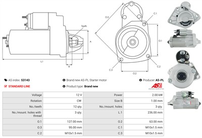 AS-PL S3143 EAN: 5902129027638.