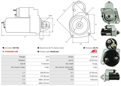 AS-PL S3174S EAN: 5902129092490.