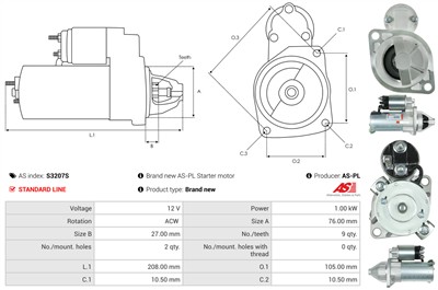 AS-PL S3207S EAN: 5902129114086.
