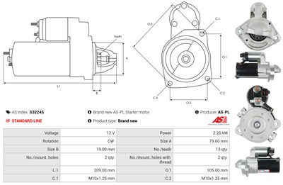 AS-PL S3224S EAN: 5902129138730.