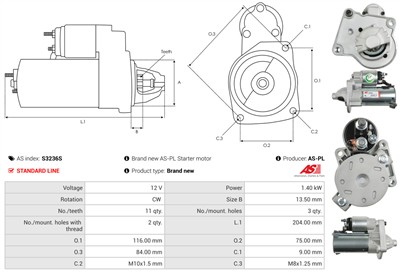 AS-PL S3236S EAN: 5902129158332.