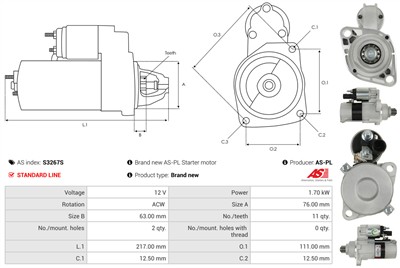 AS-PL S3267S EAN: 5902129227076.