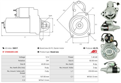 AS-PL S5017 EAN: 5901259422962.