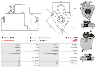 AS-PL S5028 EAN: 5901259423112.