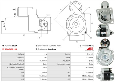 AS-PL S5034 EAN: 5901259423174.