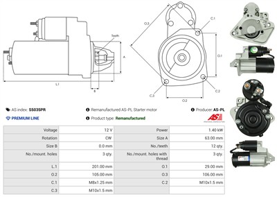 AS-PL S5035PR EAN: 5902129088813.