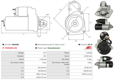 AS-PL S5035SR EAN: 5902129151852.