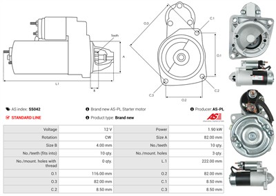 AS-PL S5042 EAN: 5901259423273.