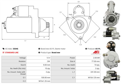 AS-PL S5046 EAN: 5901259423327.