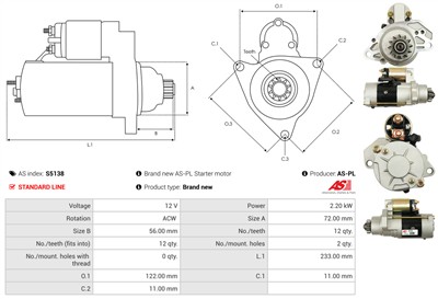 AS-PL S5138 EAN: 5901259473124.