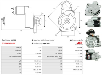 AS-PL S5275S EAN: 5902129059929.