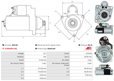 AS-PL S5314S EAN: 5902129097167.