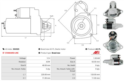 AS-PL S5332S EAN: 5902129104933.