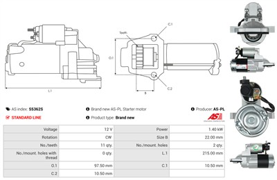 AS-PL S5362S EAN: 5902129105923.