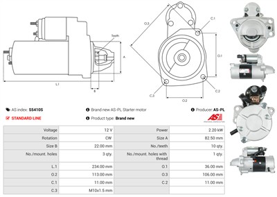 AS-PL S5410S EAN: 5902129110767.