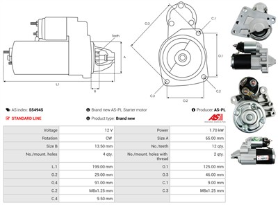 AS-PL S5494S EAN: 5902129177418.