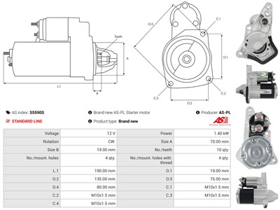 AS-PL S5590S EAN: 5902129226239.