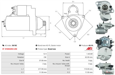 AS-PL S6182 EAN: 5902129021520.