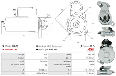 AS-PL S6241S EAN: 5902129202233.