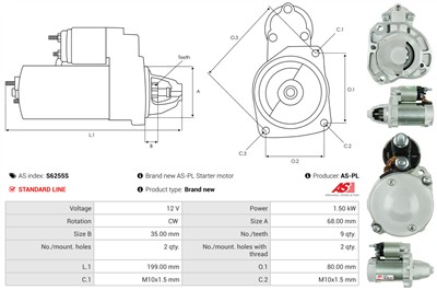 AS-PL S6255S EAN: 5902129066927.